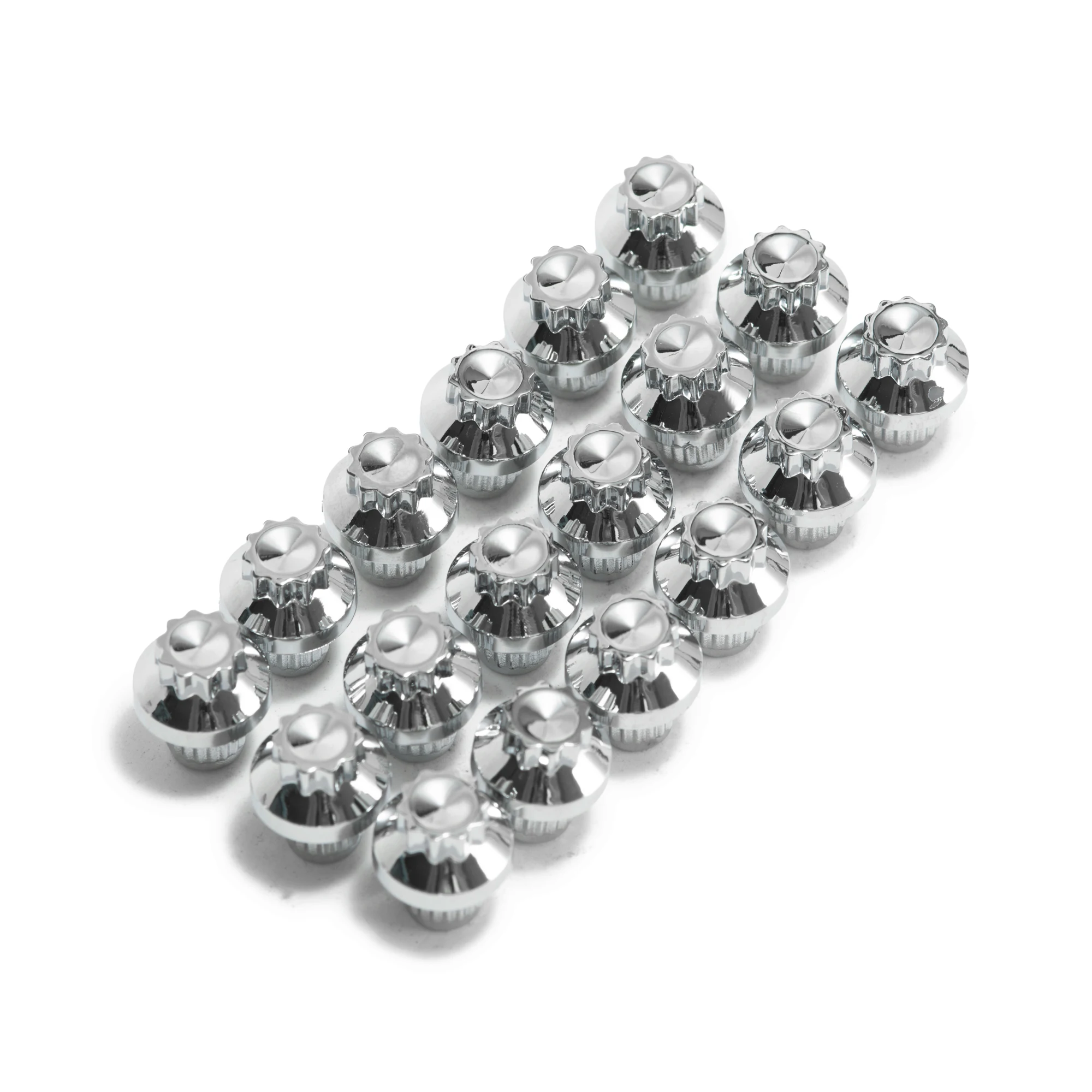 CFPerformance 25/100 Stück 7,5mm/0,3" Kappe Lippe Schraubbolzen Reifen Auto-Rad-Dekoration Nieten Räder Reifen Teile Außenzubehör – Detail 3