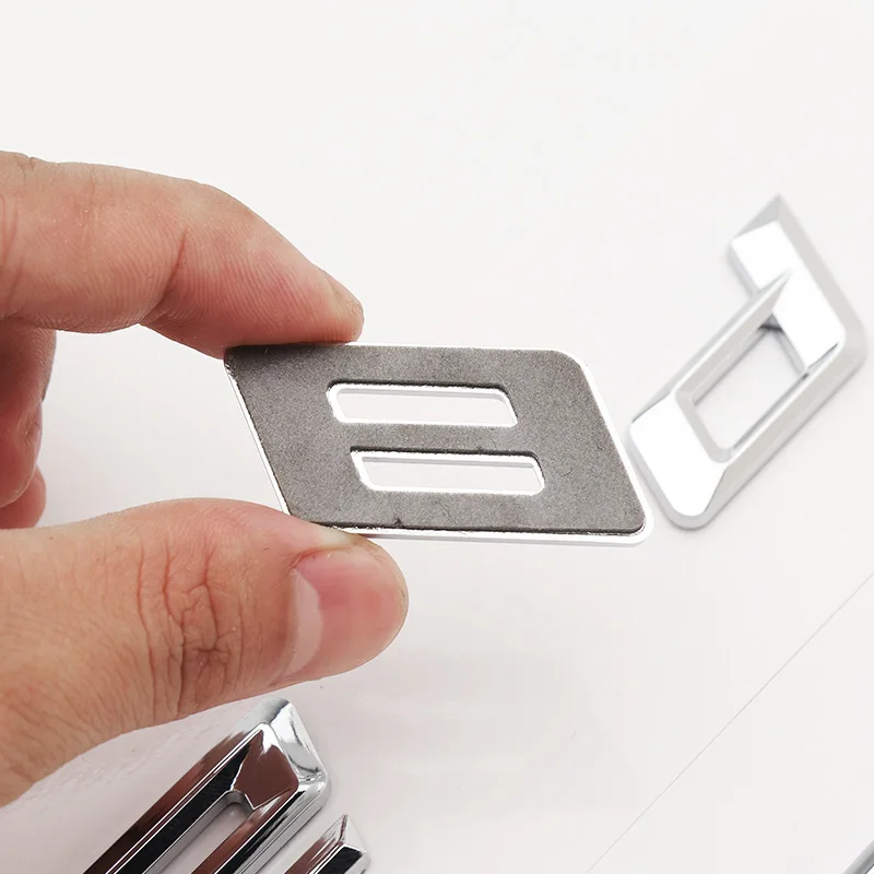 316i 318i 320i 325i 328i 330i الجذع التمهيد شعار رسالة شارات شعار سيارة لسيارات BMW 3-series F30 F31 F34 E90 E46 كروم فضي أسود #5
