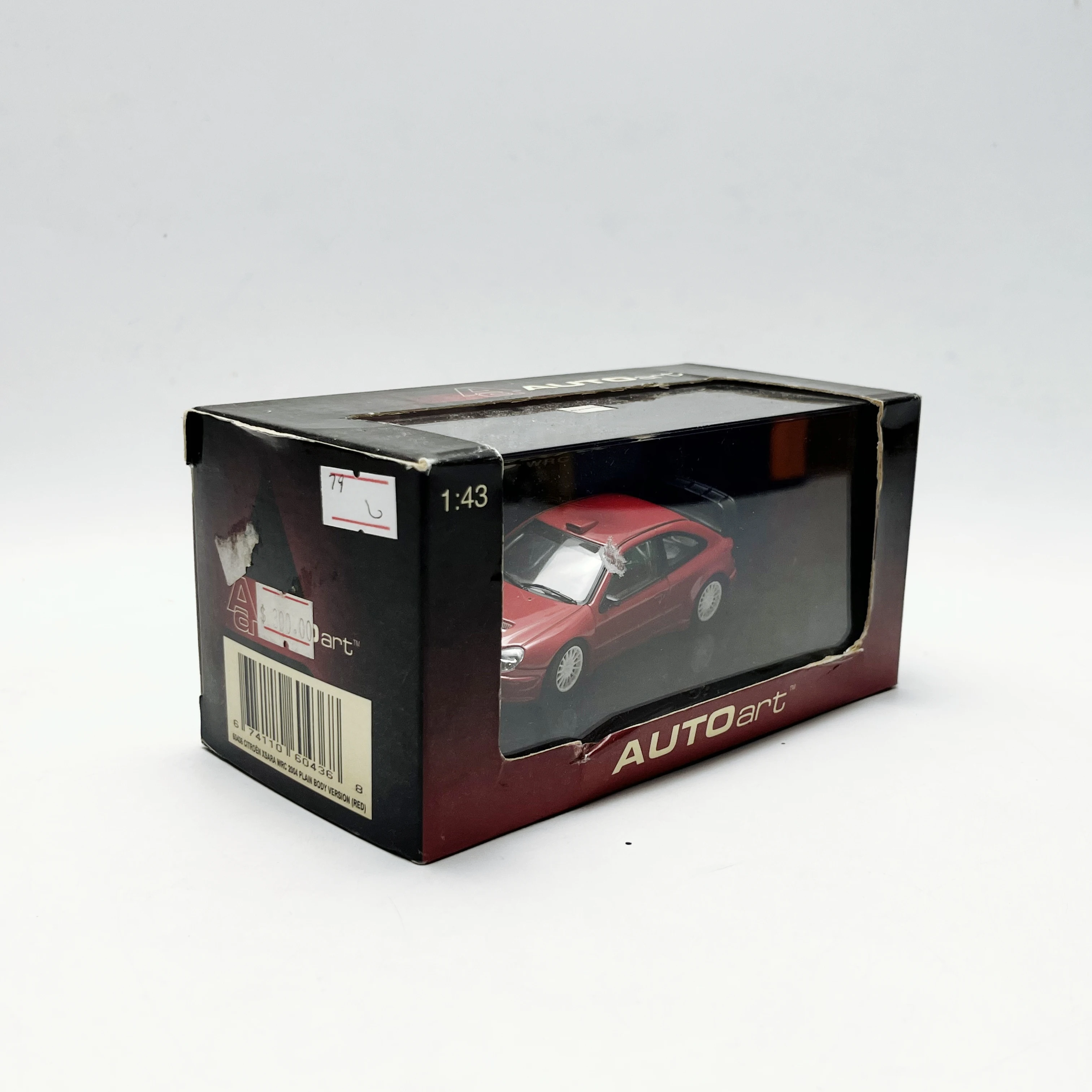 autoart-1-43-citroen-xsara-senna-wrc-rojo-2004-modelo-de-coche-de-aleacion