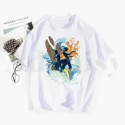 Avatar The Last Airbender Tshirts Men Fashion Summer T-shirts Tshirt Hip Hop Girl Printed Top Tees Streetwear Harajuku Funny