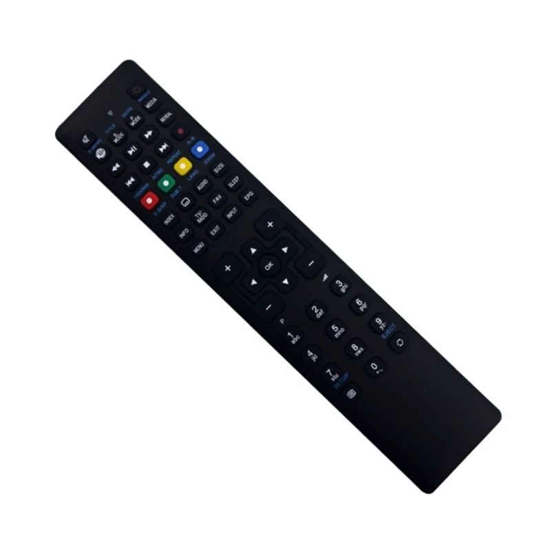 RC1255 Remote Control Replacement For Medion Life P17102 P15236 Smart Flat Panel LCD LED HDTV TV Durable Easy To Use