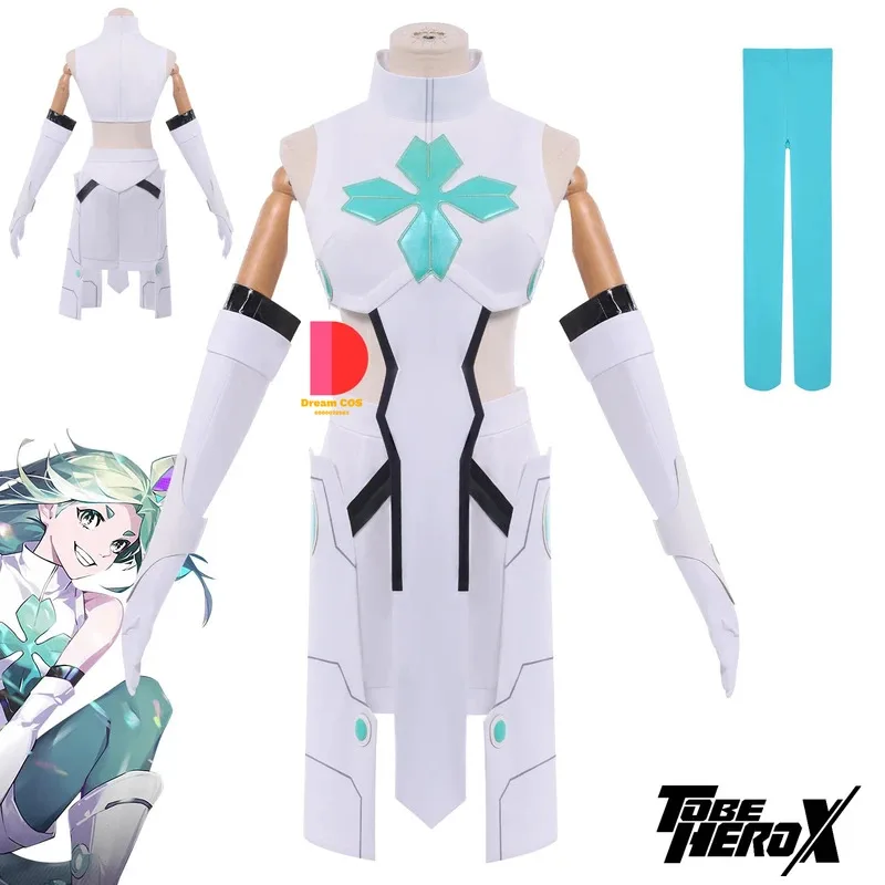 

To Be Hero X Cosplay Anime LUCKY CYAN Role-playing Costume New Anime Clothes Cool Dress for Women Adult Comic Con Suit Full Set