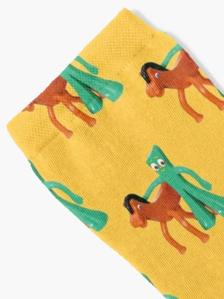 Gumby and pokey Socks new year Children's gift funny gift Boy Socks Women's