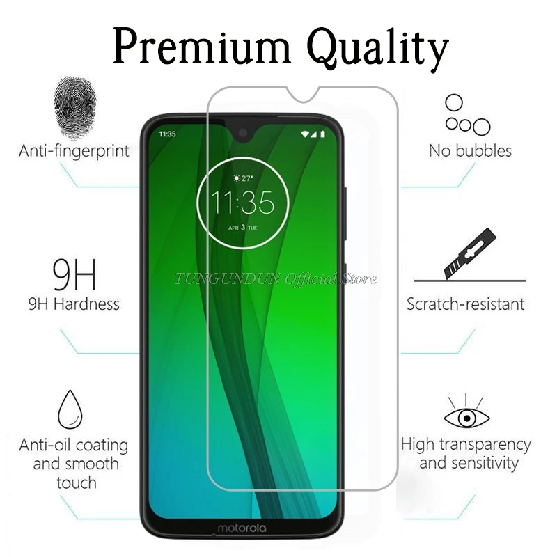 Tempered Glass For Motorola One Fusion Plus Hyper Macro Zoom Protective Film On Moto E 2020 Screen Protector