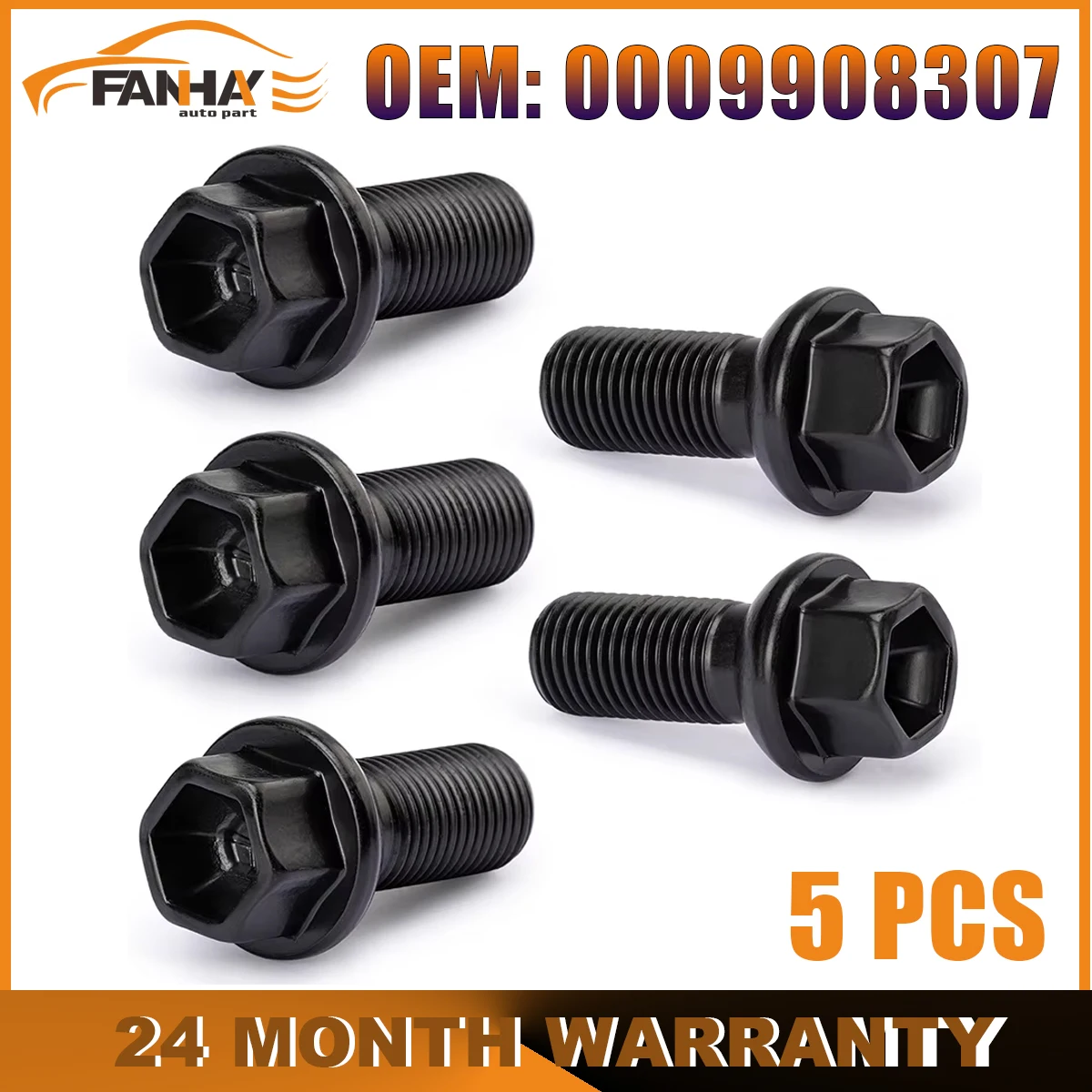 5PCS 0009908307 A0009908307 A 000 990 83 07 New Wheel Lug Bolt For Mercedes-Benz W163 W211 W212 W219 C218 1634010370 0009904807