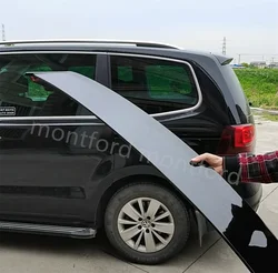 For Volkswagen Sharan Car Rear Lip Spoiler Trim Black Carbon Tail Trunk Wing 2012 13 14 15 16 17 18 -20 Luggage Compartment Tail