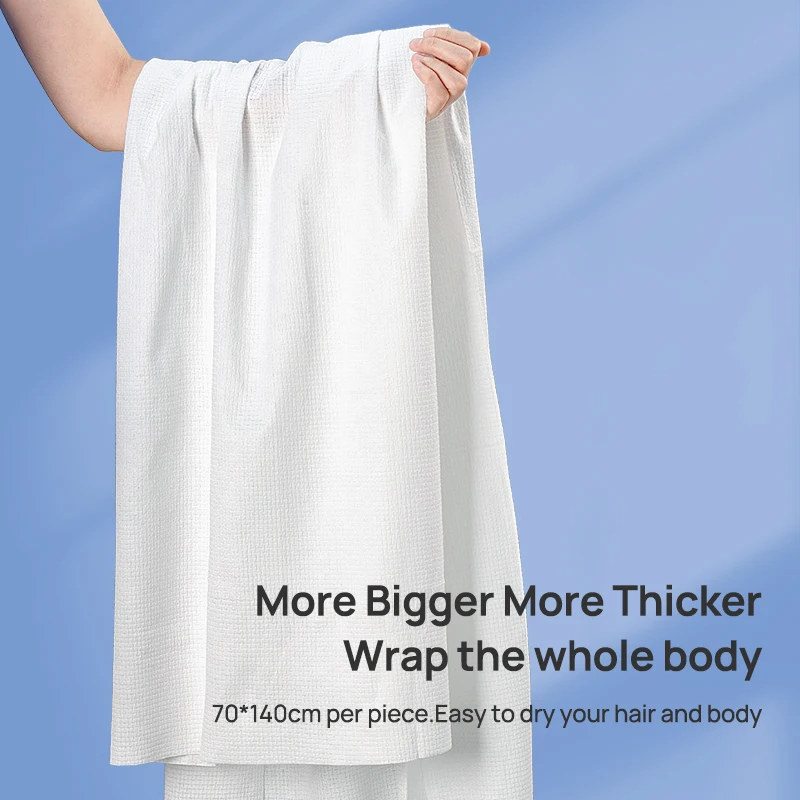 1PCS Compressed Towels Tablet Large 55x28 inches Gym Towel Barber Towel Cotton Disposable Portable Durable Tissue Reusable