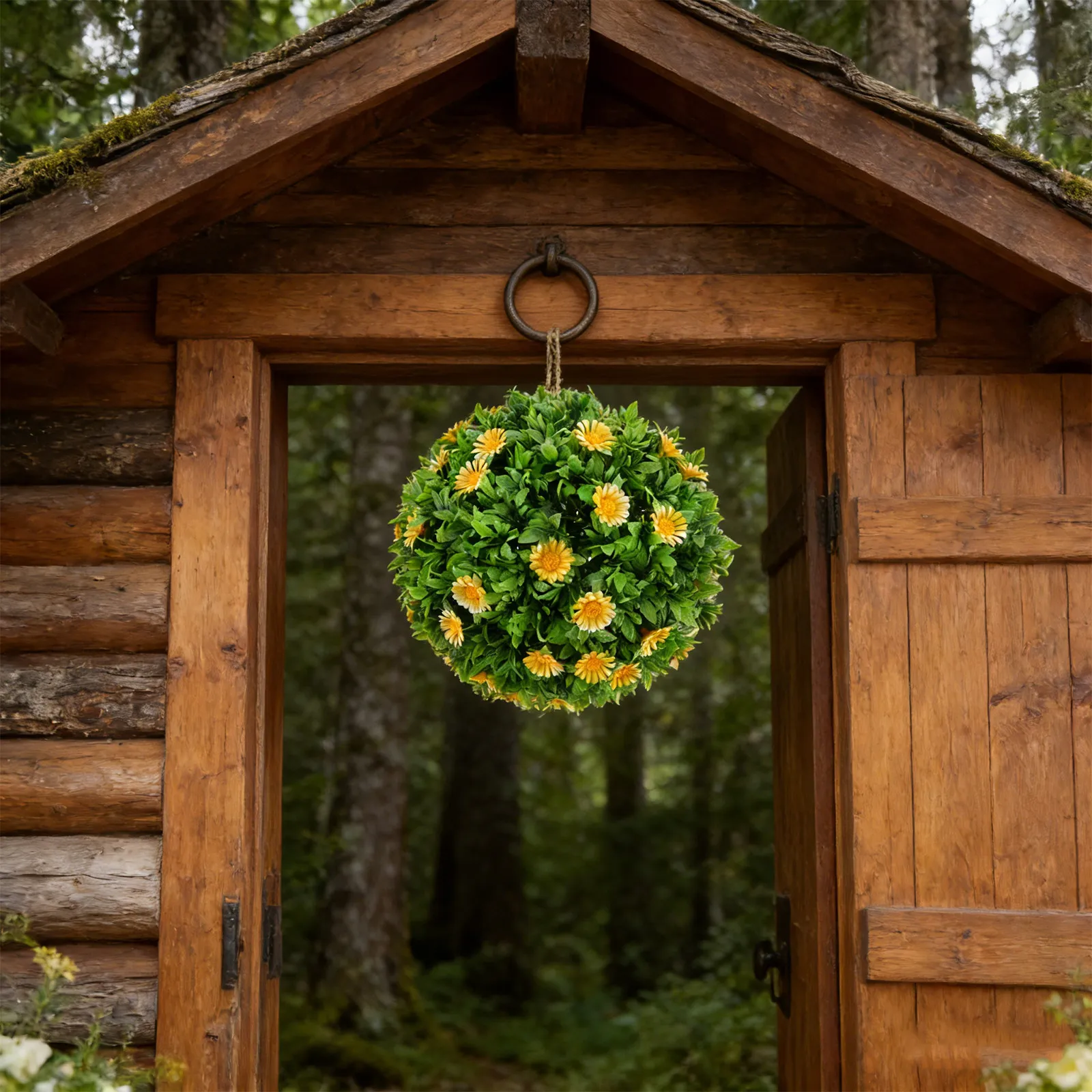 Artificial Plant Ball 11.8 Inc - Home Decor Daisy 评论和价格