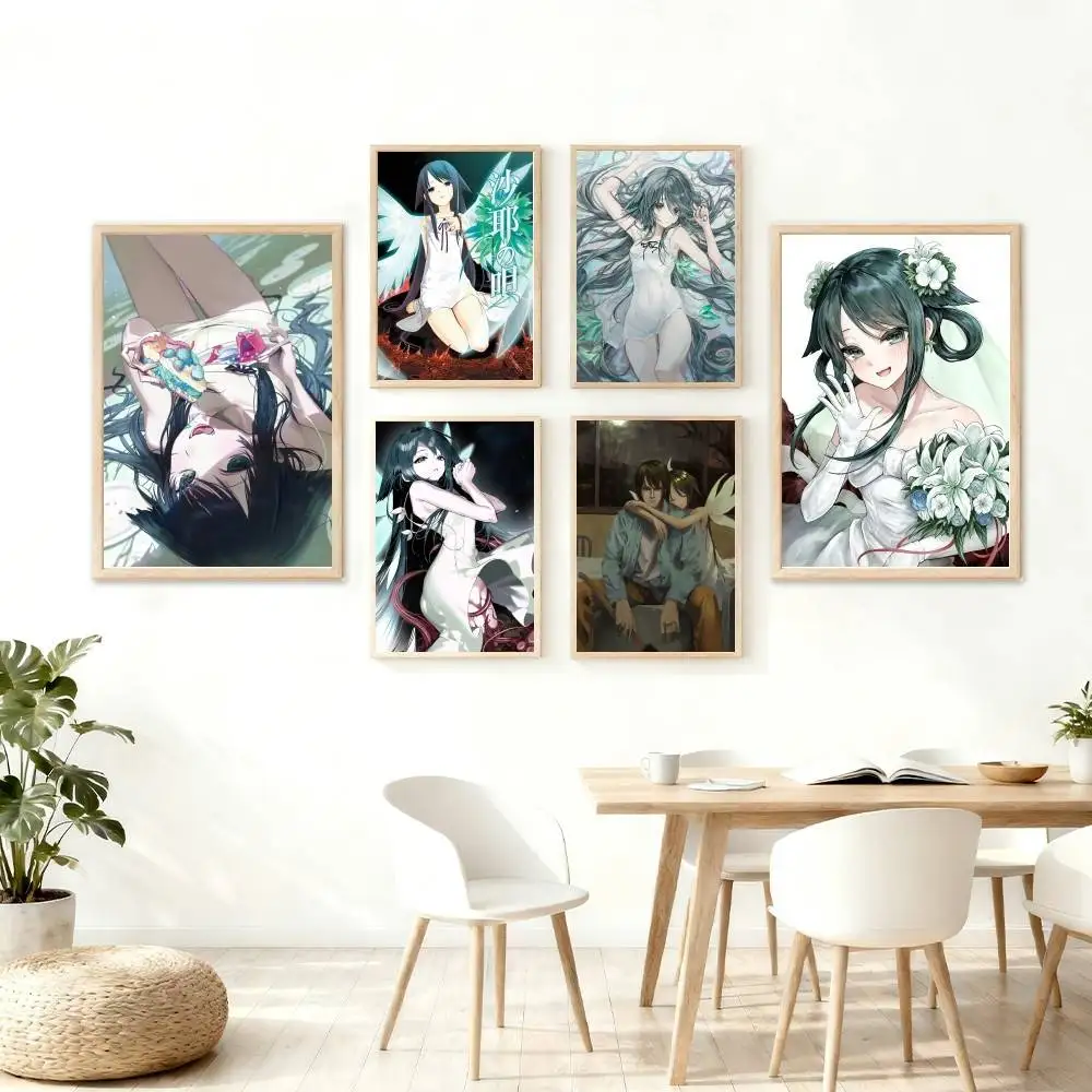 Game T-The Song of Saya Poster Wall Art for Study Living Room Decor Unique Home Decoration Pictur Gift