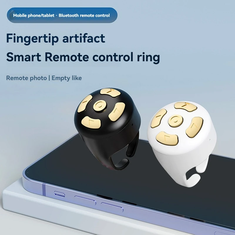 Remote Control Instan Malas Selfie Seluler Mouse Udara Bluetooth Nirkabel untuk Remote Penggeser Ponsel Pad A