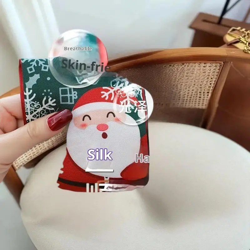 

Рождественский элемент, универсальный шарф-святковый бант, декоративный шарф, ремни для аксессуаров для волос, украшение сумки и подарок