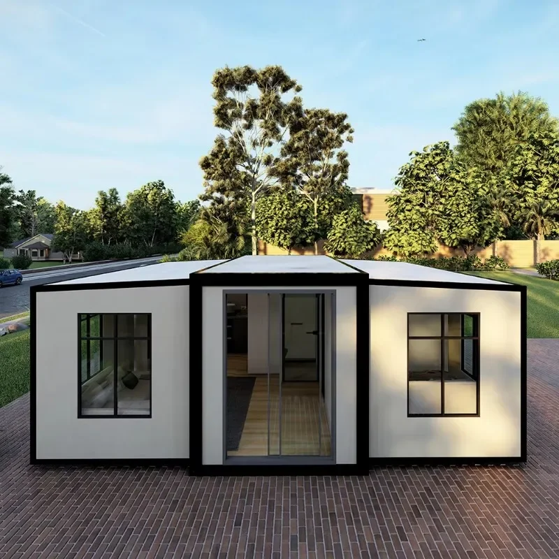 Modern Outdoor Waterproof Expandable Living Modular Mobile 2 3 4 5 Bedroom Portable Container Prefabricated House