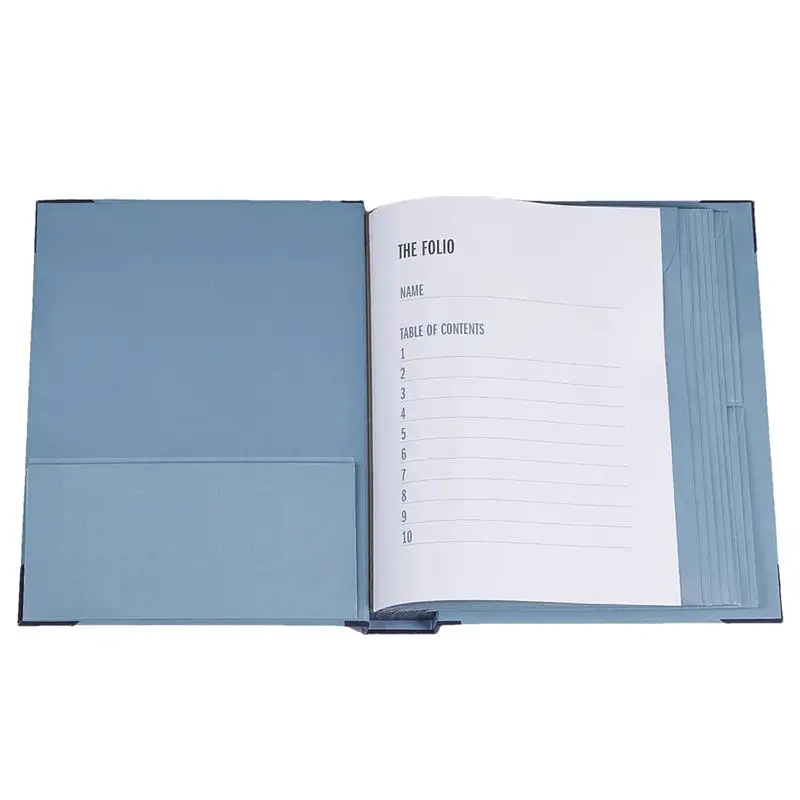 Document Organizer Binder Multipurpose Important Document Storage Folder Safe Organizer Binder Travel Portable File Folder