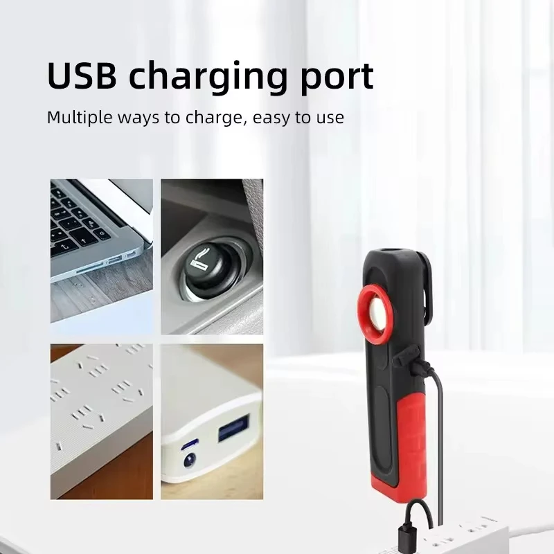 Car Detailing Tools Car Paint Finish Lamp Scan Swirl Magnetic Grip Multifunction Auto Repair Working Light 500LM 2400mAh USB image 5