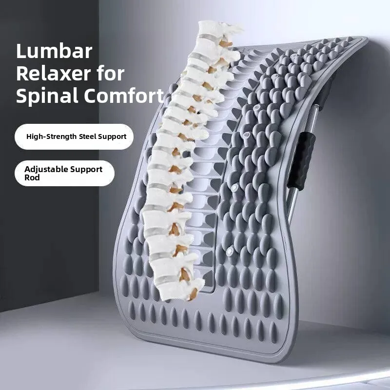 

Upgraded Lumbar Support Device Back Massager Spinal Correction Exercise Home Use Knee Elbow Wrist Ankle Support Protective Gear