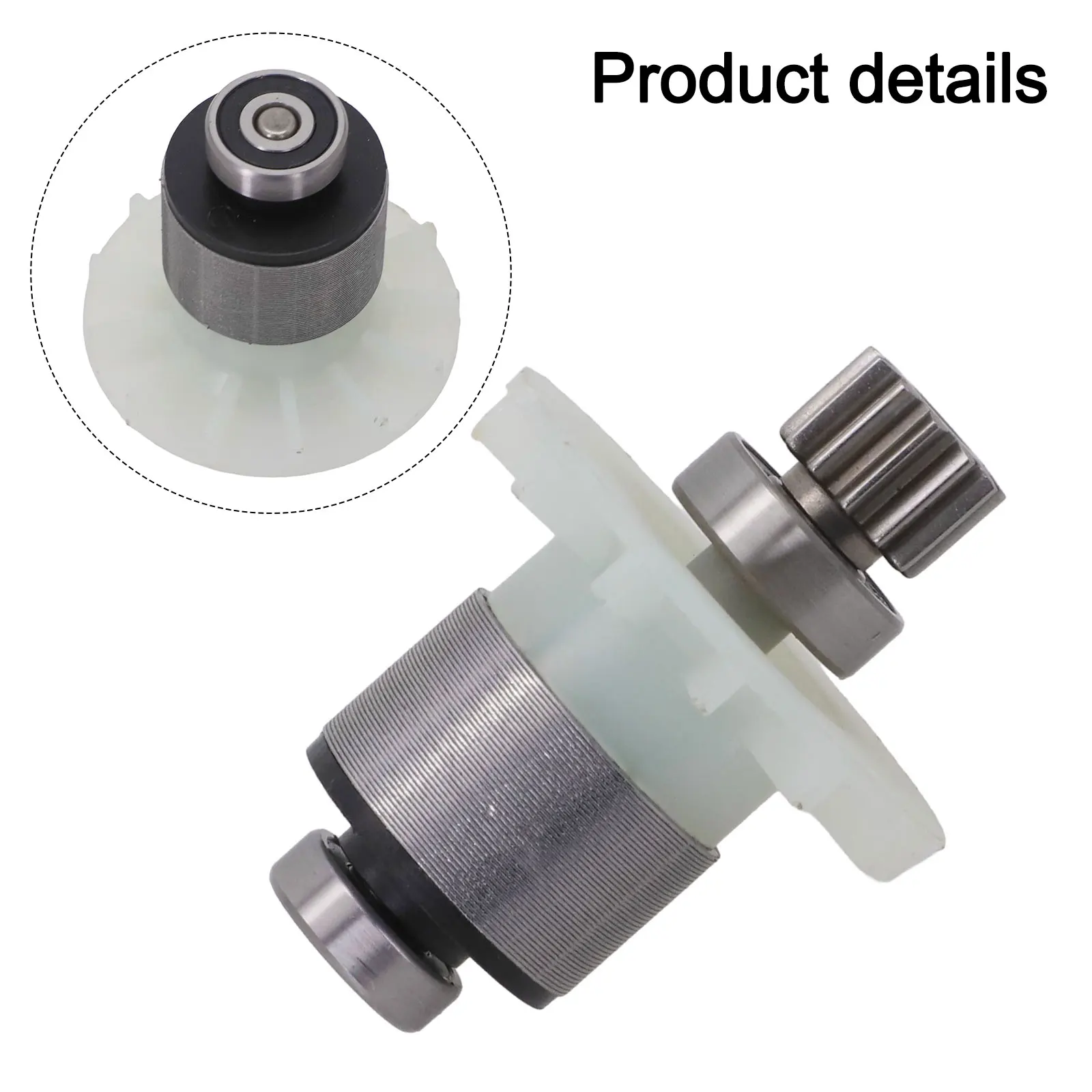 For Garden Maintenance Lithium Trimmer Metal Lawn Mower Metal Mower Rotor 52*45mm 2.05*1.77 In Electric Lawn Mower Rotor