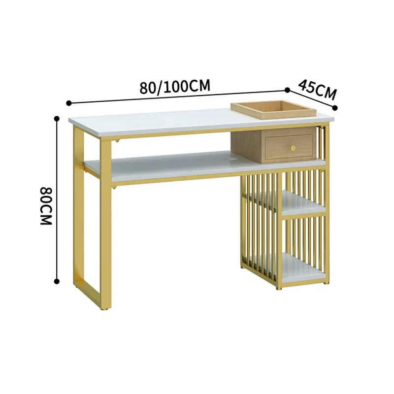 

Modern Minimalist Marble Manicure Table and Chair Set Salon Furniture Nordic Nail Table Professional Manicure desk with Drawer