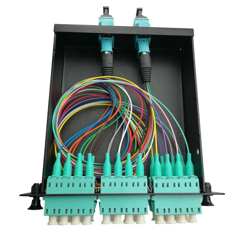12 24 Core  Box MTP MPO Cassette for high density MPO patch panel