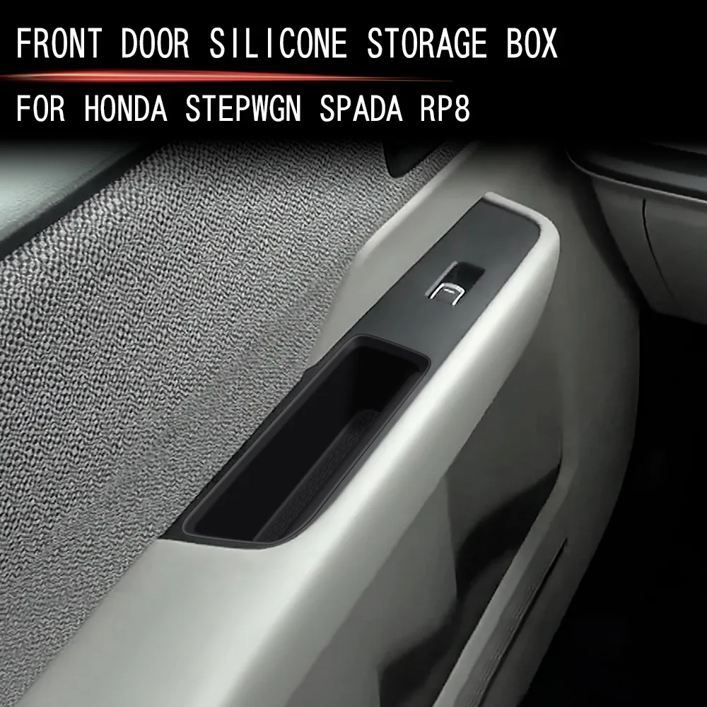 

For Honda Stepwgn Spada RP8 2022 2023 Front Middle Car Storage Box Pad Holder Cover Protector Interior Accessories
