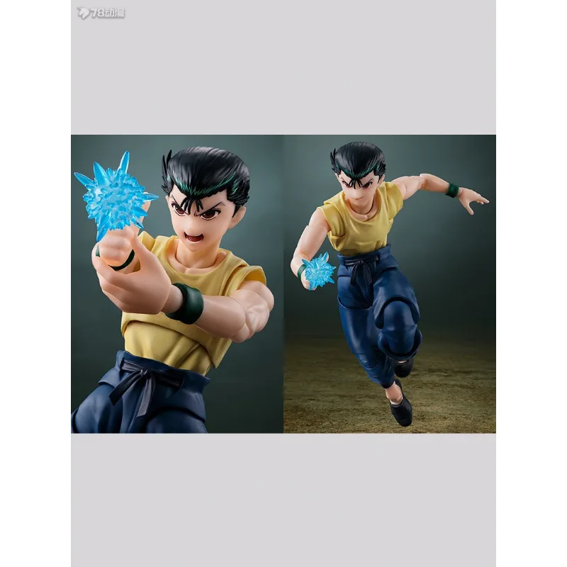 バンダイ SHF 完成品可動比例人形シリーズ幽☆遊☆白書アニメ Pu Fanyouzhu おもちゃモデルフェスティバルギフト男の子向け