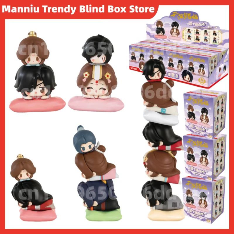 

[Подлинный] В наличии Wdwx Tian Guan Ci Fu Heaven Official’s Blessing Cartoon Lie Prone Series Blind Box Stacking Fans Kawaii Gifts