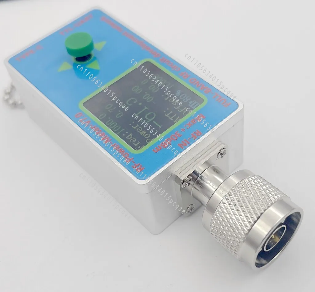 Medidor de Potencia RF Tipo N V7 10GHZ con Exportación de Datos por Comunicación Tipo-C, Detector de Potencia, Comunicación Serial