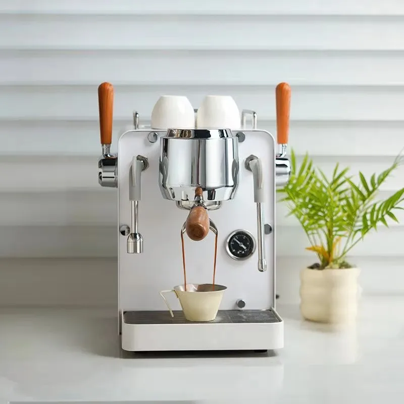 

Low Express Coffee Makers Adjustable Pre-Infusion Vibrating Pump Semi-Automatic Espresso Machine