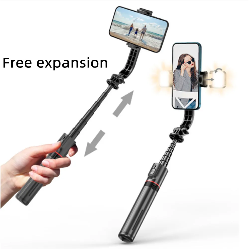 

Bluetooth remote control double fill light tripod all-in-one ultra-long telescopic live broadcast handheld photo selfie stick