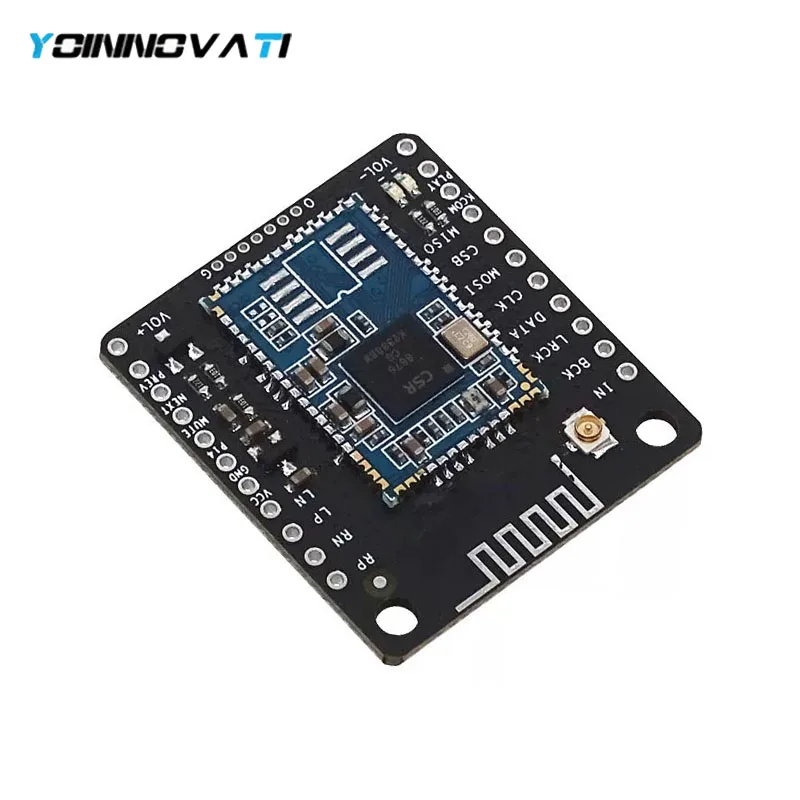 YT CSR8675 BT 5.1 Audio Receiver Board Stereo Audio Module with I2S / Analog / SPDIF Output, Support Low-Latency & Hi-Res Codecs
