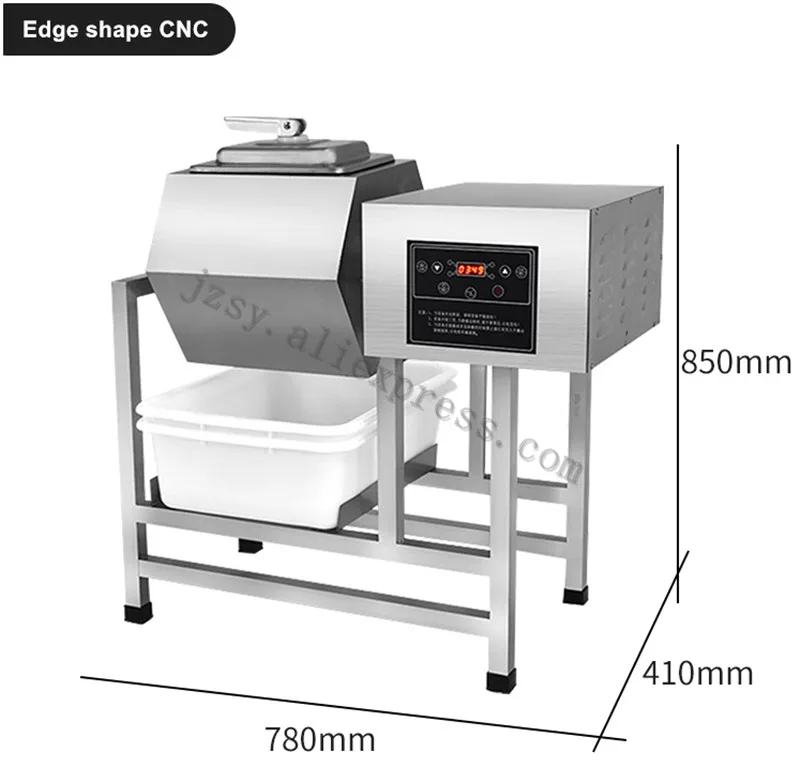 آلة تراجع الطعام الكهربائية الميكانيكية في اتجاهين/آلة معالجة لحم الضأن والخضروات الصغيرة