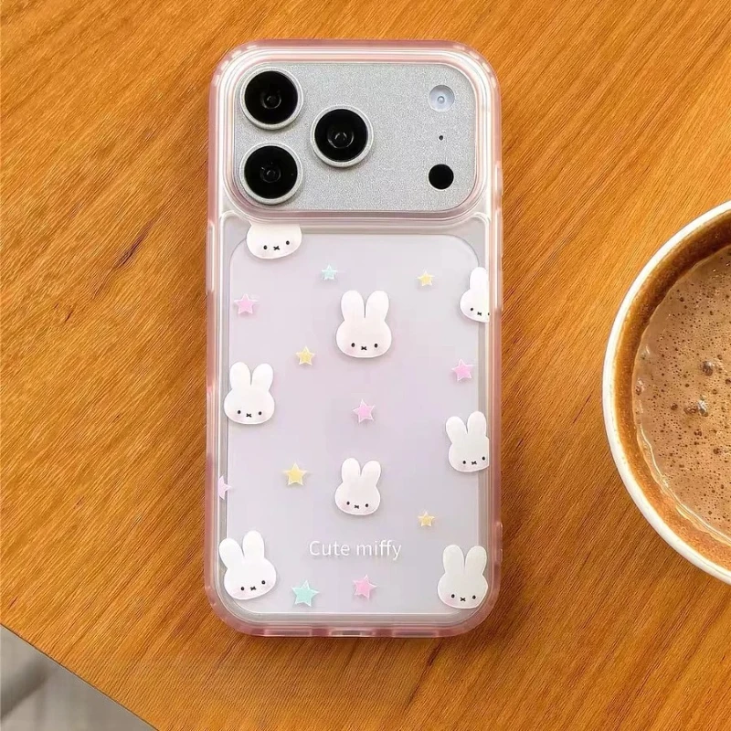 Miffy Kawaii Anime Korean Style Ins Style Cute Phone Case IPhone17promax Personality Niche Good-looking Premium Feel Anti-fall