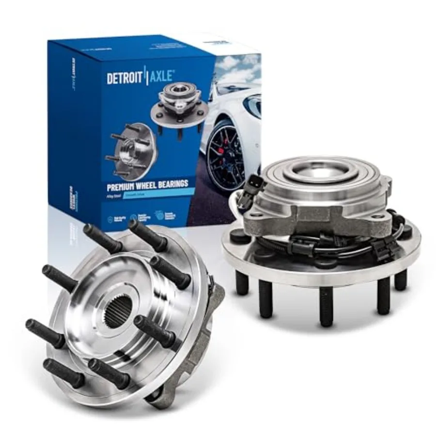 

Front Wheel Bearing Hubs Assembly for 2014-2018 Ram 2500 and 2013-2018 Ram 3500 Trucks Durable 2-Wheel Replacement Solution wit
