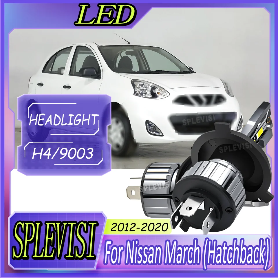 Power Saving High-Lumen 60,000 Hour Life LED Headlight For Nissan March (Hatchback) 2020 2019 2018 2017 2016 2015 2014 2013 2012