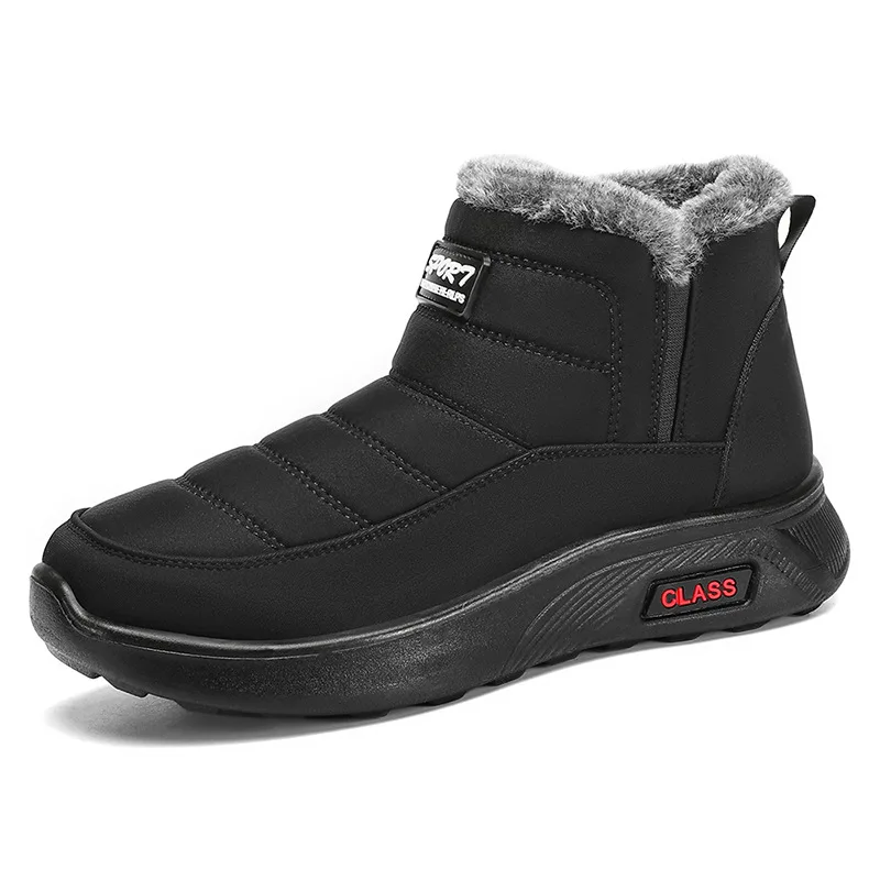 Boots Woman Snow Keep Warm Women Shoes Slip On Women Booties Solid Platform Ankle Boots Plus Size Botas Mujer Winter Boots Women image 5