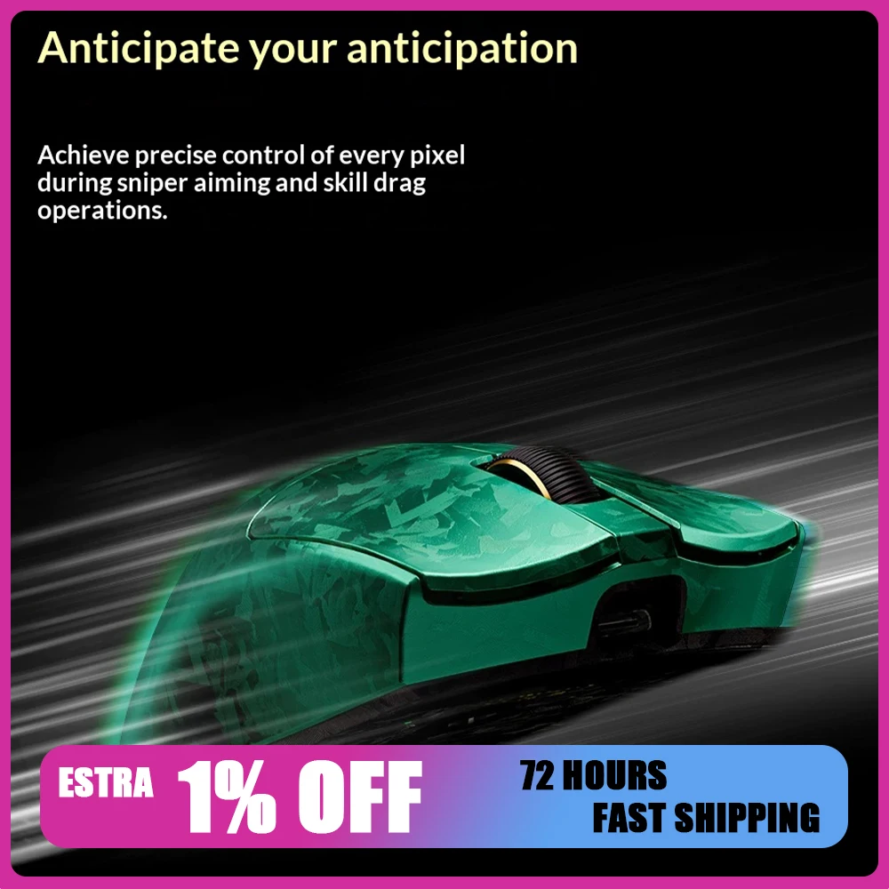 Technology ZERO 3 Wireless Mouse Three Mode Connection PAW3950 Flagship Sensor Game Mouse Double 8K Rate Of Return Light Weight