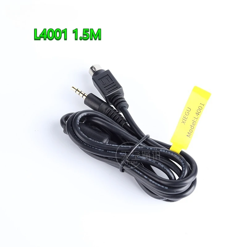 

1 шт. L4001 1,5 м 6-ядерный аудиокабель-адаптер, предназначенный для подключения усилителя мощности XIEGU X6100 и XPA125B