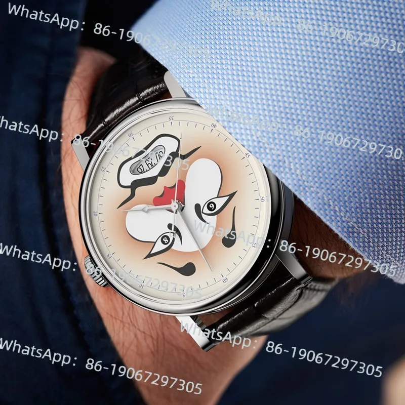 

4th Anniversary Limited Chinese Wind Harlequin Machinery Automatic Waterproof Men's Watch