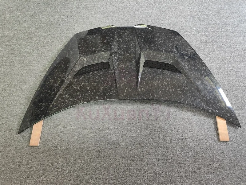 

V-образный стиль, кованый узор из натурального углеродного волокна, перфорированный капюшон, легко сменный комплект кузова для Lamborghini Huracan LP610 LP580