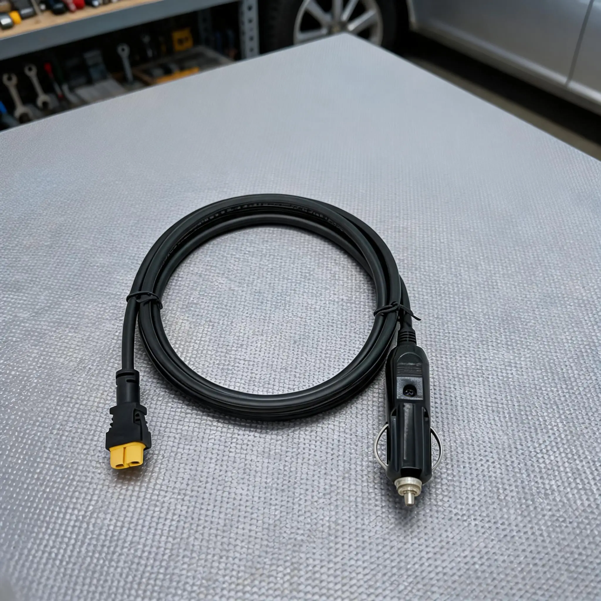 1.5M Car Power Charging Cable Adapter To For XT60 Female  Vehicle Charging Cable For Car Storage For Battery Accessories