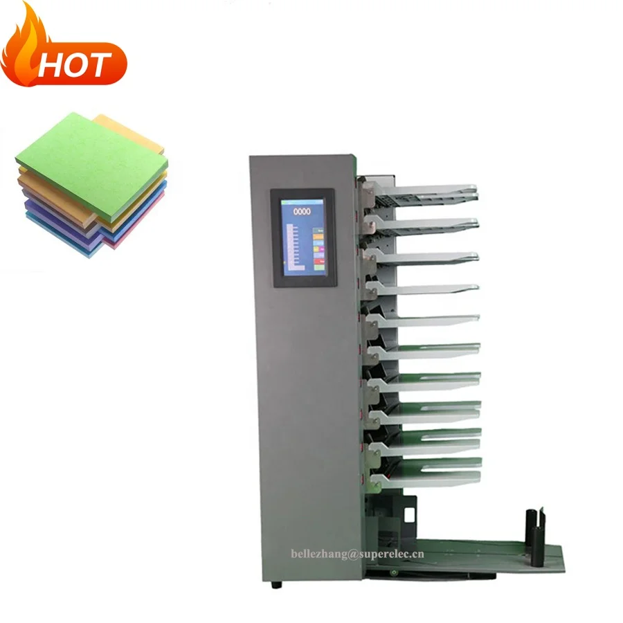 Automatic Stitching System Paper Gathering Folding Machines Staples Booklet Maker Machine 6 10 12 20 Stations Paper Collator