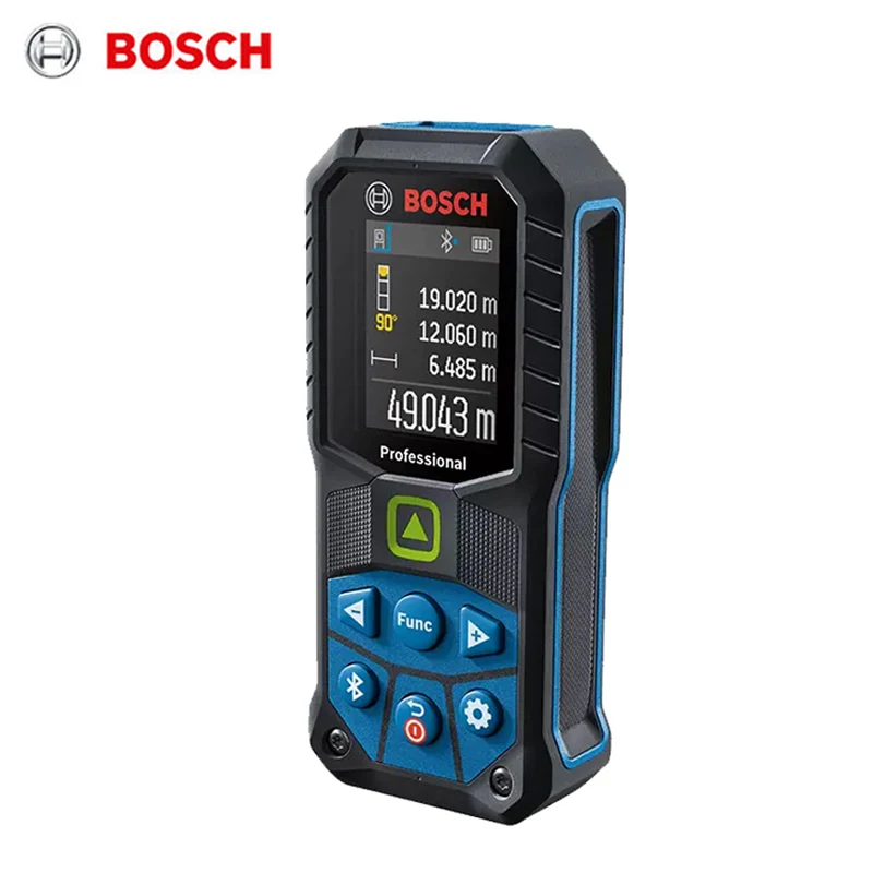 Dalmierz Laser z Bluetooth BOSCH 50M cyfrowy miernik laserowy dokładny miernik odległości budowy ruletka trana Lazer dalmierz