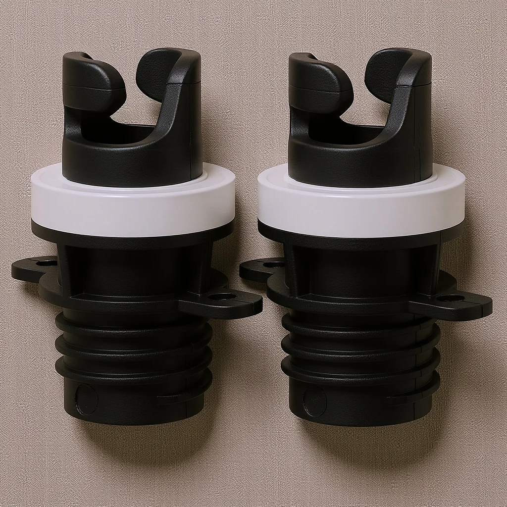 

2pcs Air Valve Adapter Inflatable Boat Pump Connector Stand Up Paddle Sup Kayak Quick Connect Leak Proof Portable For Outdoors