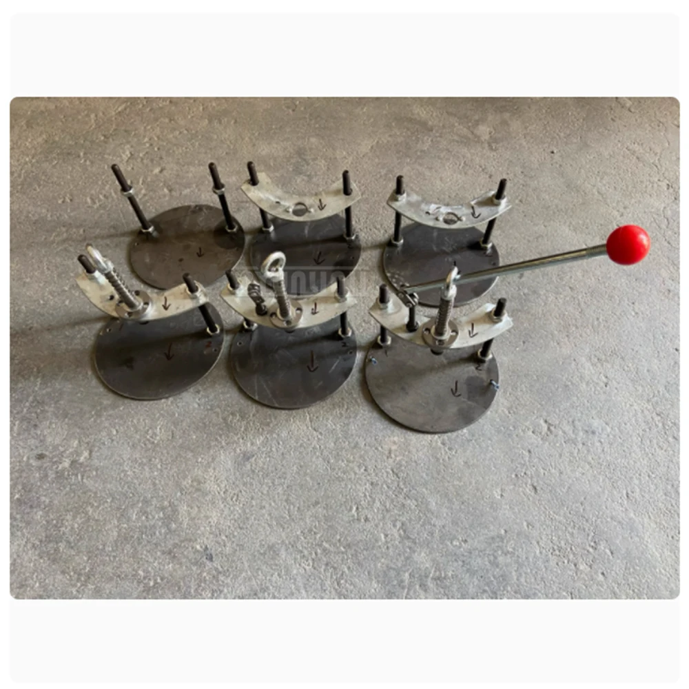 Macchina per pressa a forma di panino piccola con stampo per stampa a pressione manuale per pasta