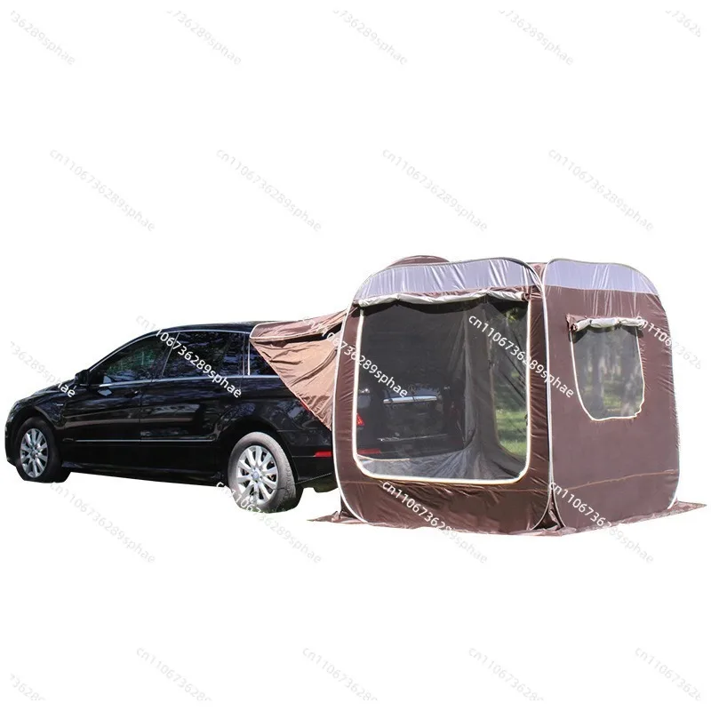 Extended tent at the rear of the car Automatic tent on  side of the car Free of construction Quick opening awning
