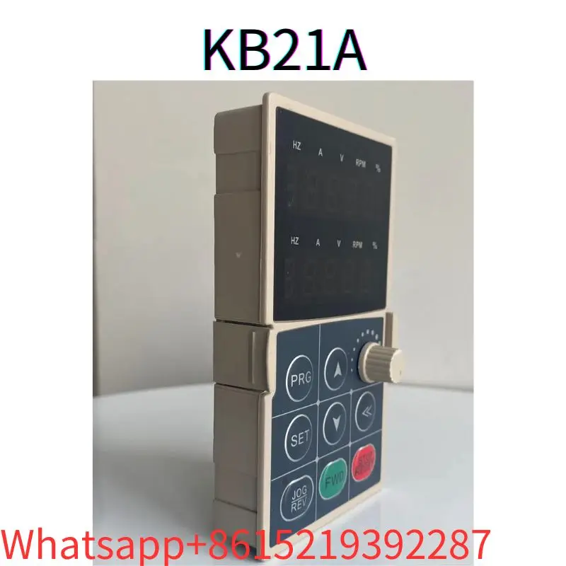 second-hand Original  AC70 frequency converter extension dual display large panel KB21A tested ok