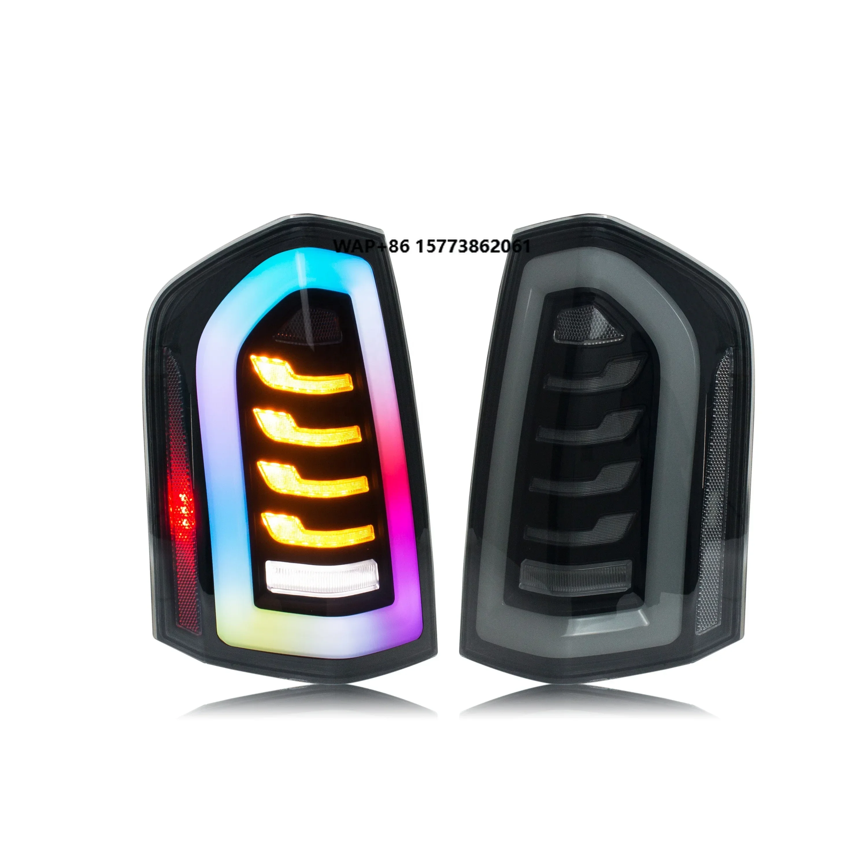 

1 Unit LED RGB Taillight for Chry 300 300C 300S 2011-2014 ABS Sequential Turn Signal Start-up Animation Running Light