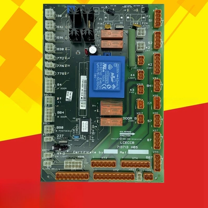 Запчасти подходят для доски крыши автомобиля KONE, плата LCECCB 713713 H05 KM713710G11 G01 оригинальные аксессуары для лифта KONE