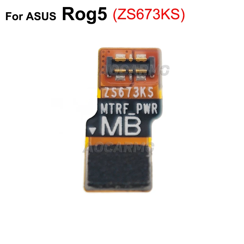 Aocarmo Fingerprint Flash Light Sensor Power Flex For ASUS ROG Phone 5 ROG5 ZS673KS MainBoard Connector Small Bard Flex Cable