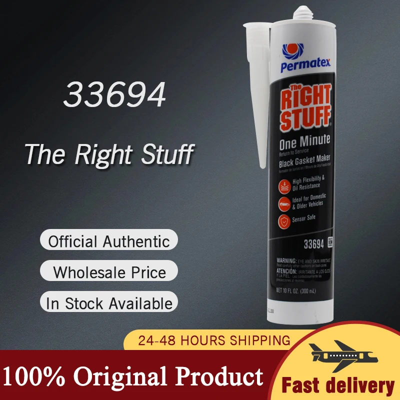 

Permatex 33694 однокомпонентный герметик для прокладок, быстросохнущий за одну минуту