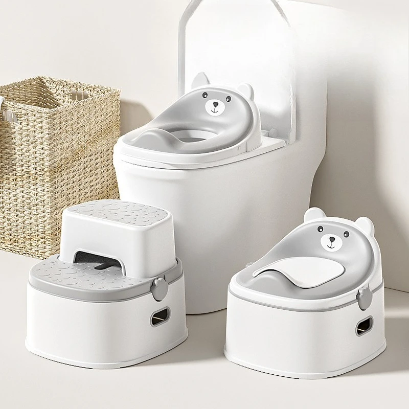 Children's toilet toilet three-in-one baby boy and girl  seat potty baby